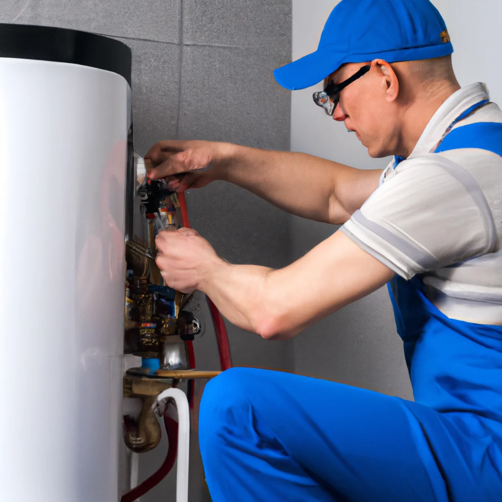 водопроводчик за теч от бойлера